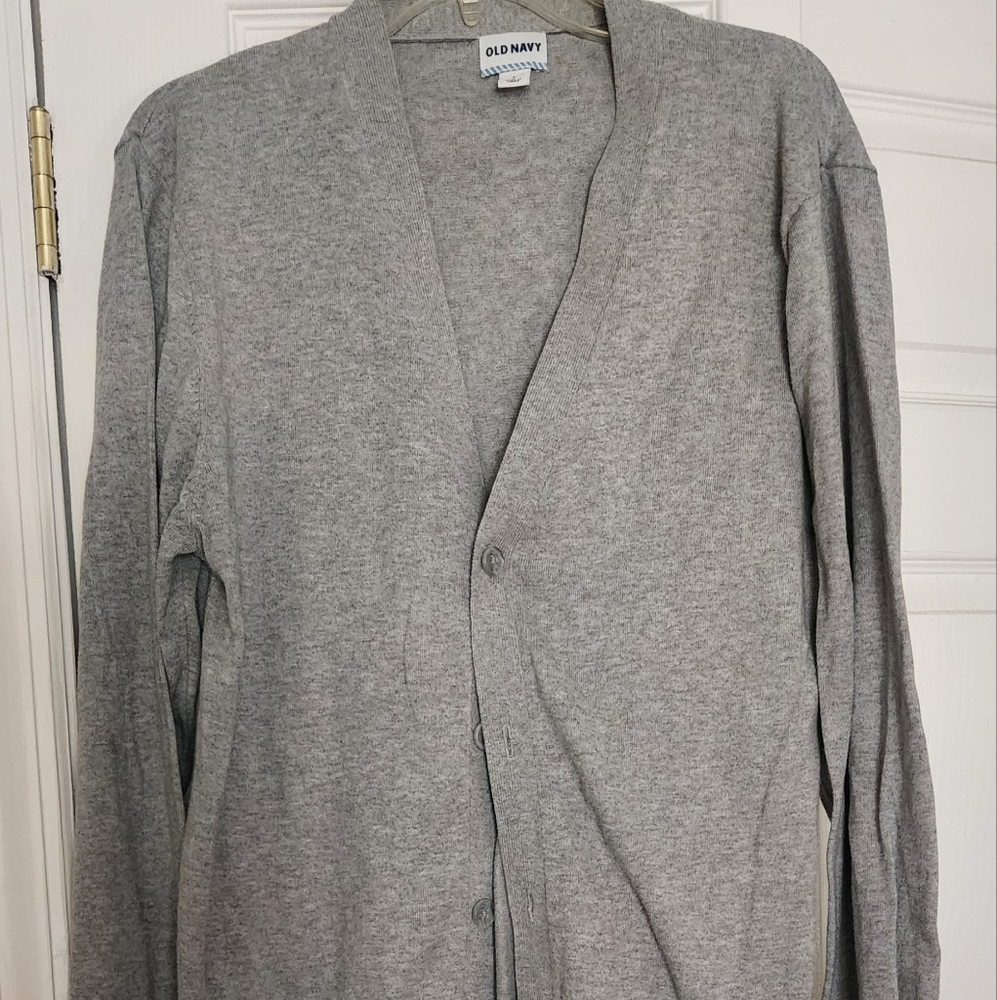 Button down sweater